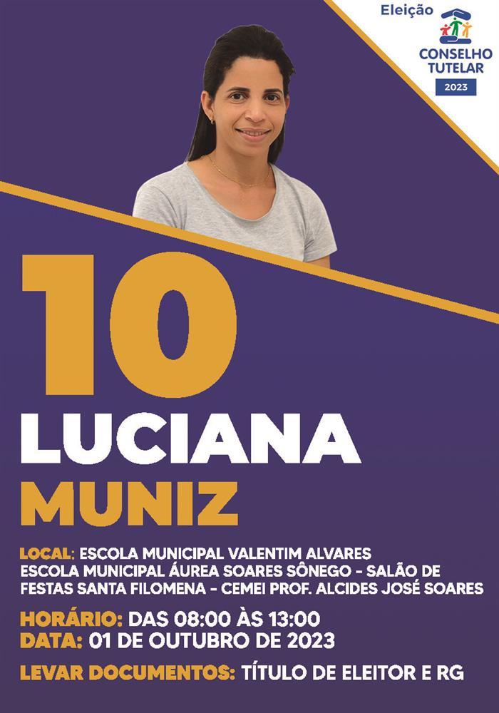 10 - LUCIANA MUNIZ